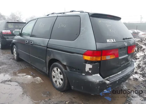 2003 Honda Odyssey Ex-L из США, поврежденный, VIN 5FNRL18963B084208